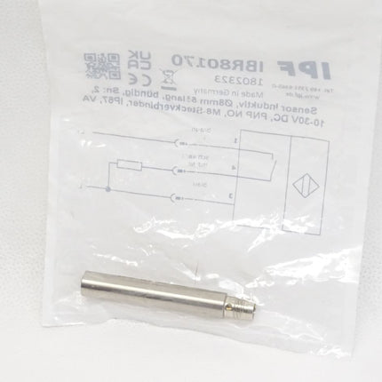 Ipf electronic Sensor Induktiv Norm-Schaltabstand IBR80170 / Neu OVP - Maranos.de