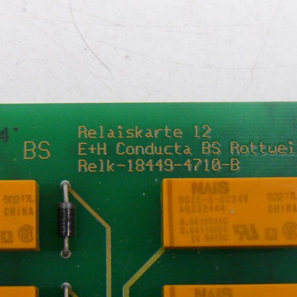 E+H Conducta Realiskarte 12 BS RW Relk-18449-4710-B - Maranos.de
