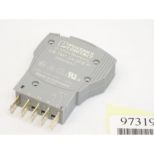 Phoenix Contact 2800837 CB TM1 2A SFB P Thermomagnetischer Geräteschutzschalter - Maranos.de