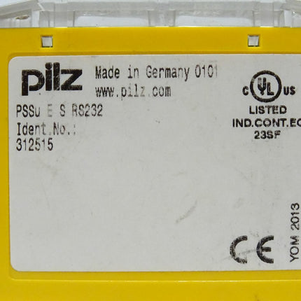Pilz 312515 PSSu E S RS232 Schnittstellenmodul - Maranos.de
