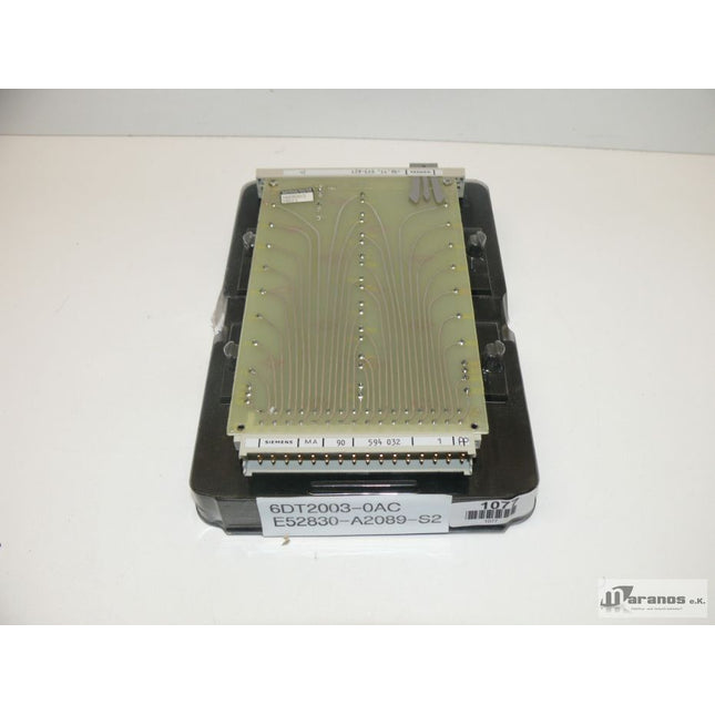 Siemens 6DT2003-0AC Teleperm 6DT2 003-0AC / E52830-A2089-S2 - Maranos.de
