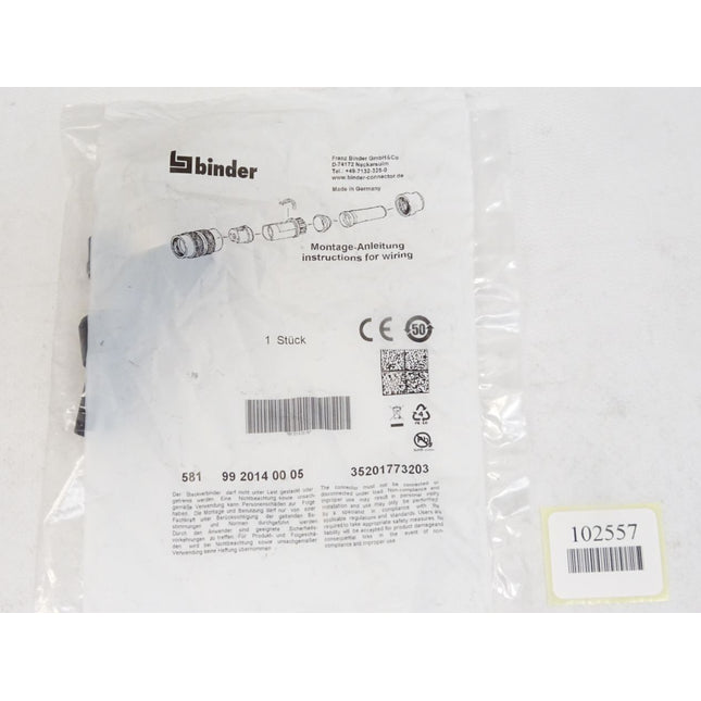 Binder Steckverbinder 9920140005 99 2014 00 05 / Neu OVP - Maranos.de