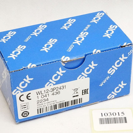 Sick 1041436 WL12-3P2431 Reflexions-Lichtschranke / Neu OVP - Maranos.de
