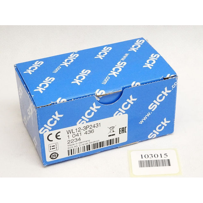 Sick 1041436 WL12-3P2431 Reflexions-Lichtschranke / Neu OVP - Maranos.de