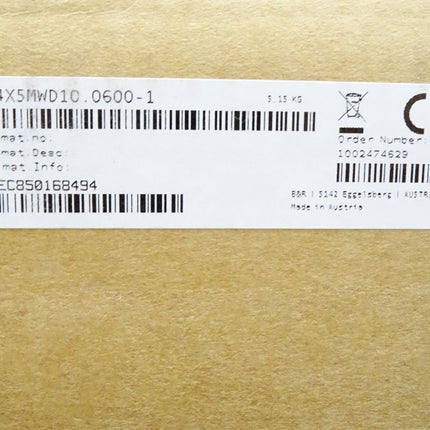 B&R 8EI4X5MWD10.0600-1 ACOPOS P3 Servoverstärker / Neu OVP - Maranos.de