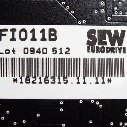 SEW Eurodrive Analogmodul FIO11B 18216315.11.11 18216315 / Neu - Maranos.de