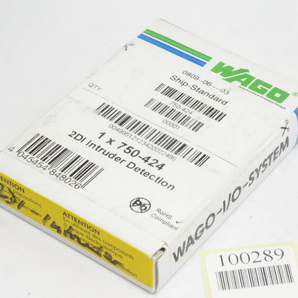 Wago 750-424 2-Kanal-Digitaleingang / Neu OVP - Maranos.de