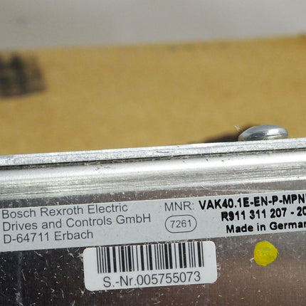 Bosch Rexroth Tastatur VAK40.1E-EN-P-MPNN R911311207-201 / Neuwertig OVP - Maranos.de
