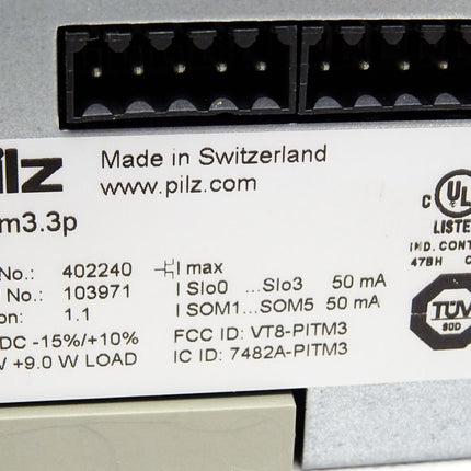 Pilz PIT m3.3p 402240 PITmode elektronischer Wahlschalter / Neu - Maranos.de
