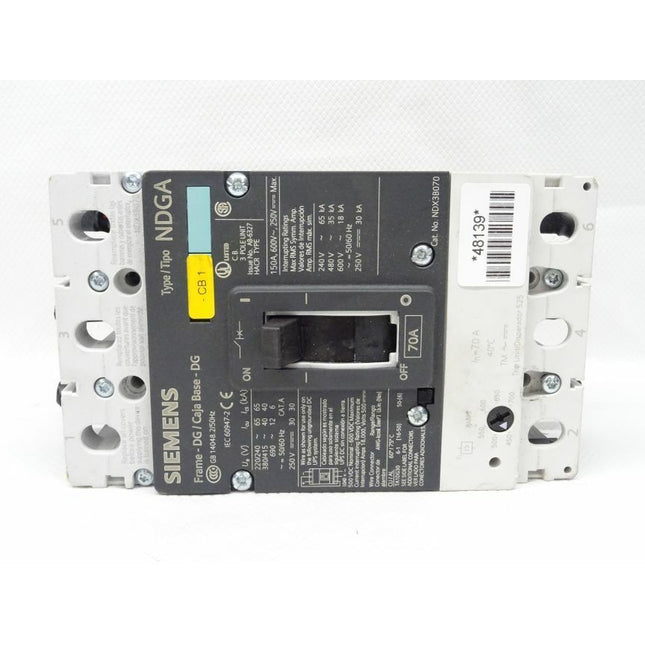 Siemens 3VL2107-1KN30-0AA0 Leistungsschutzschalter 3VL2115-3RR30-0AA0 - Maranos.de