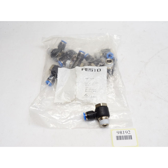 Festo L-Steckverschraubung 153088 QSLV-1/4-6 Inhalt : 9 Stück / Neu OVP - Maranos.de