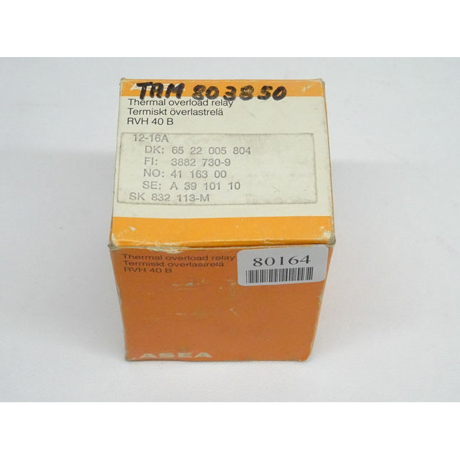 ASEA Thermal overload RVH 40 B / 12-17A NEU-OVP - Maranos.de