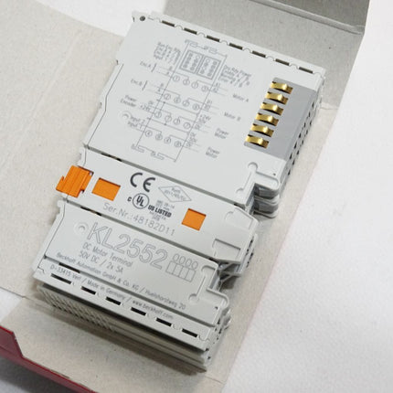 Beckhoff KL2552 0000 Busklemme  2-Kanal-Motion-Interface / Neu OVP - Maranos.de