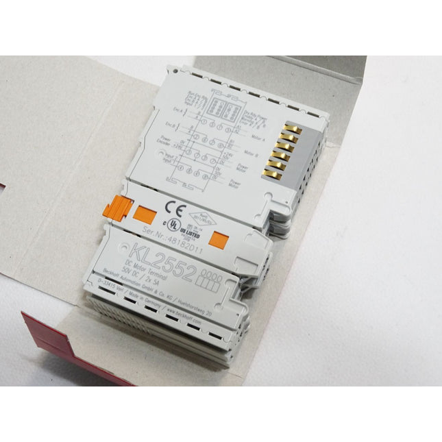Beckhoff KL2552 0000 Busklemme  2-Kanal-Motion-Interface / Neu OVP - Maranos.de