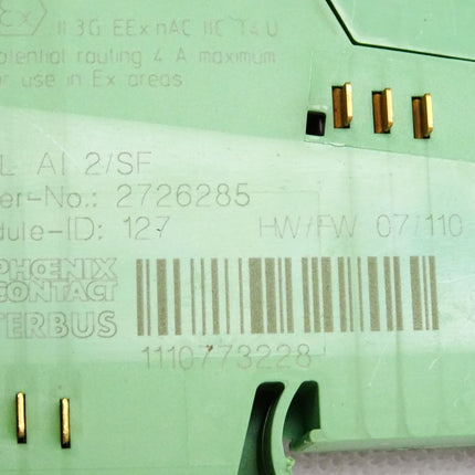 Phoenix Contact 2726285 IB IL AI 2/SF Inline-Klemme - Maranos.de