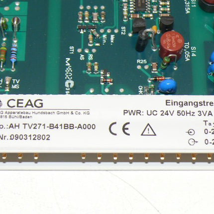 NEU/OVP Appa ratebau Hundsbach AH TV271-B41BB-A000 Eingangstrenner - Maranos.de