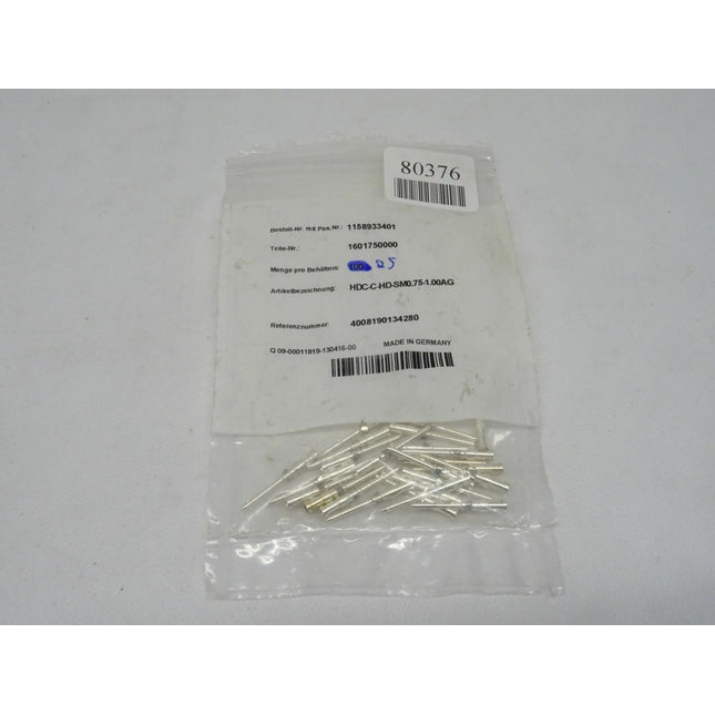 Weidmüller HDC-C-HD-SM0.75-1.00AG Crimpkontakt 25 Stück - Maranos.de