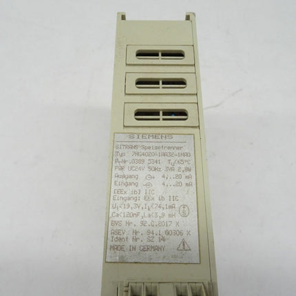 Siemens SITRANS Speisetrenner 7NG4020 (MUS) 7NG4020-A1132-1NA0 - Maranos.de