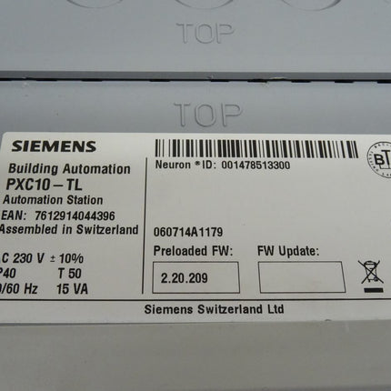 Siemens PXC10-TL Automationsstation PXC10 - Maranos.de