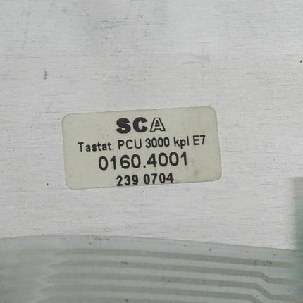 SCA Tastatur PCU 3000 kpl E7 0160.4001 // 239 0704 - Maranos.de
