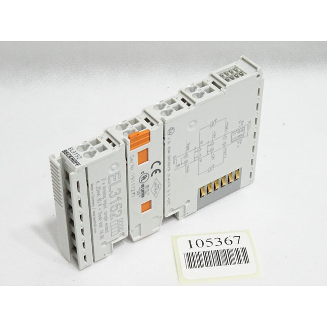 Beckhoff EL3152 EtherCAT-Klemme 2-Kanal-Analog-Eingang - Maranos.de