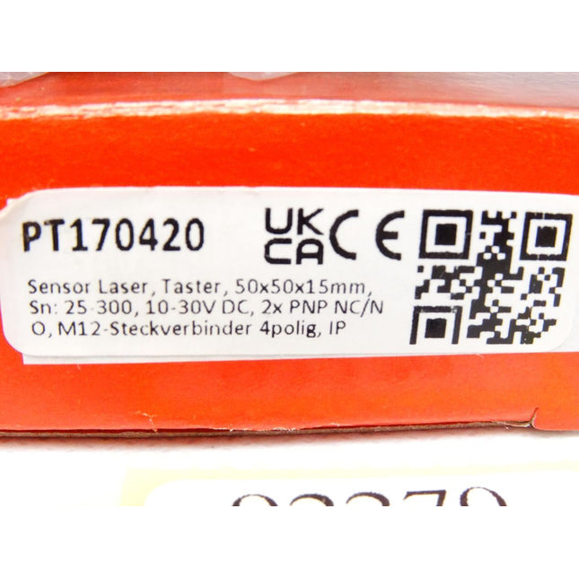 Ipf electronic Sensor Laser PT170420 / Neu OVP - Maranos.de