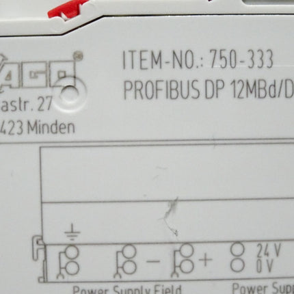 Wago 750-333 FC Profibus Feldbuskoppler - Maranos.de