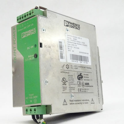 Phoenix Contact Quint-PS-100-240AC Stromversorgung Netzteil 2938581 - Maranos.de