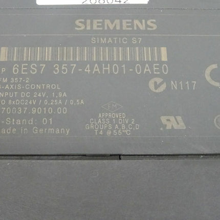 Siemens 6ES7357-4AH01-0AE0 / 6ES7 357-4AH01-0AE0 Simatic S7 FM357-2 / 4-AXIS Control - Maranos.de