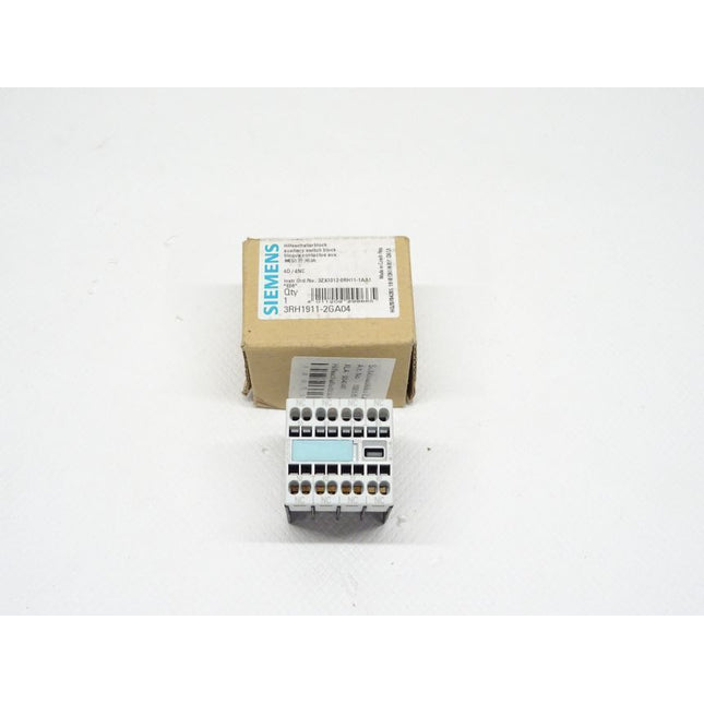 Siemens 3RH11911-2GA04 / 3RH1 1911-2GA04 Hilfsschalterblock NEU/OVP - Maranos.de
