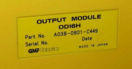 FANUC A03B-0801-C449 / A03B0801C449  Output Module OD16H / DC24/2A - Maranos.de