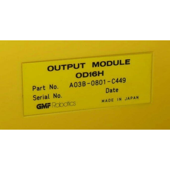 FANUC A03B-0801-C449 / A03B0801C449  Output Module OD16H / DC24/2A - Maranos.de