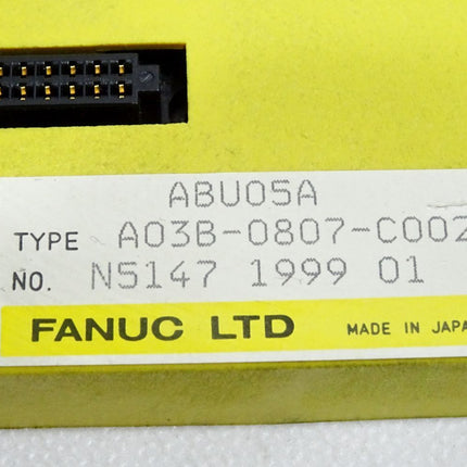 Fanuc ABU05A A03B-0807-C002 Base unit - Maranos.de