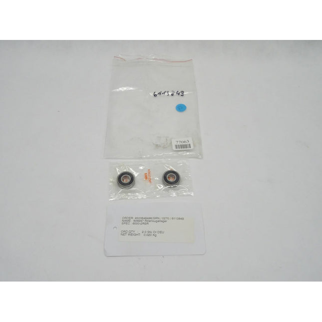 FAG 606947 Rillenkugellager 6000-2RSR 2 Stück NEU-OVP versiegelt - Maranos.de