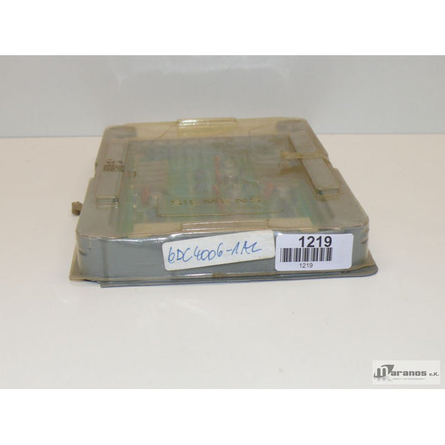 Siemens Simatic Teleperm 6DC4006-1AC / 6DC4 006-1AC - Maranos.de