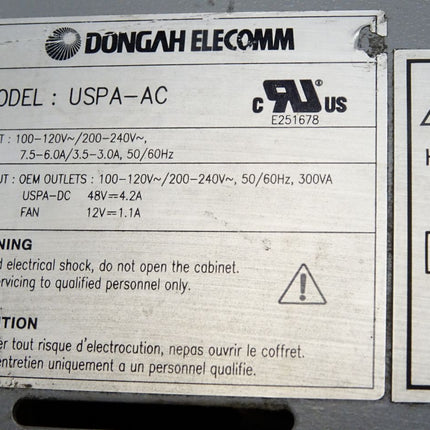 Dongah Elecomm USPA-AC Power Supply 400W - Maranos.de