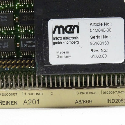 Heinen IND2060 A201 A8 K69 + MEN 04M040-00 - Maranos.de