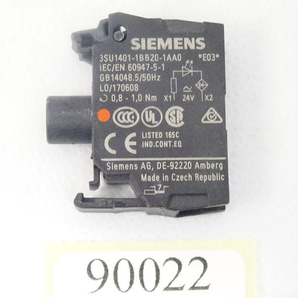 Siemens 3SU1401-1BB20-1AA0 / Neu - Maranos.de