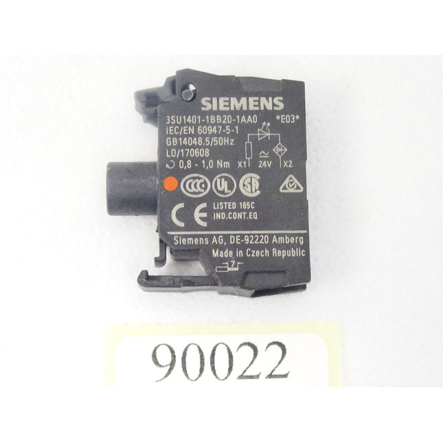 Siemens 3SU1401-1BB20-1AA0 / Neu - Maranos.de