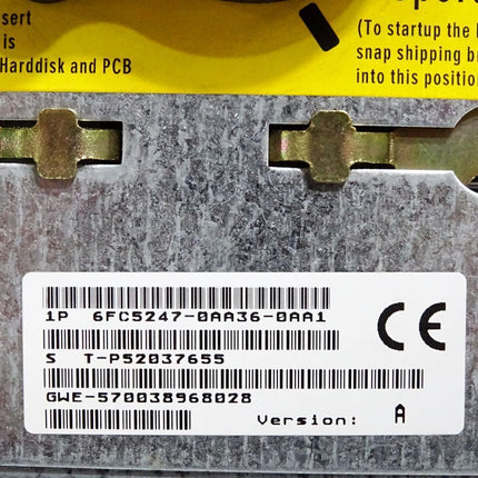 Siemens Panel OP031 10.4" 6FC5203-0AB11-0AA2 6FC5247-0AA36-0AA1 MMC103 6FC5210-0DA20-2AA1 - Maranos.de