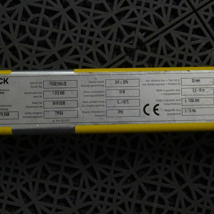 Sick FGSE1050-22 Lichtvorhang Empfänger / 1012499 - Maranos.de