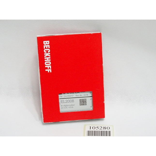 Beckhoff EL2008 digitale Ausgangsklemme Rev. 0018 / Neu OVP versiegelt - Maranos.de