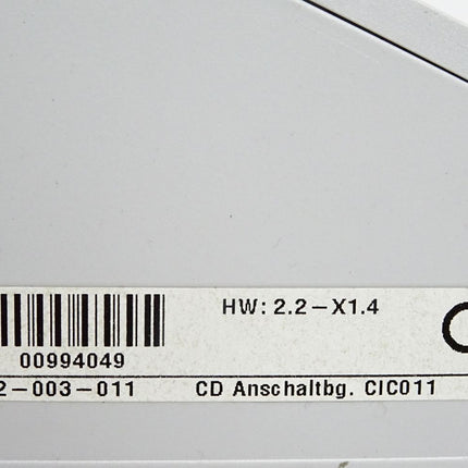 Sigmatek CIC011 CD Anschaltbaugruppe 12-003-011 HW:2.2-X1.4 - Maranos.de