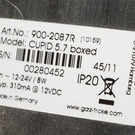Garz Fricke Embedded System CUPID 5.7 boxed 900-2087R HMI Display - Maranos.de