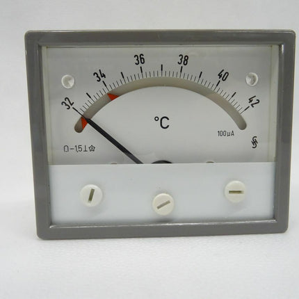 Analoganzeige Thermometer 32-42 Grad Celsius Messgerät NEU - Maranos.de