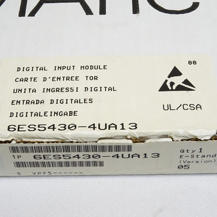 Siemens Digital Input Module 6ES5430-4UA13 6ES5 430-4UA13 Neu OVP - Maranos.de