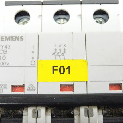Siemens 5SY43 MCB B10 ~400V - Maranos.de
