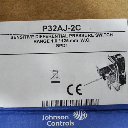 Johnson Controls P32AJ-2C Differenzdruckschalter / Neu OVP - Maranos.de