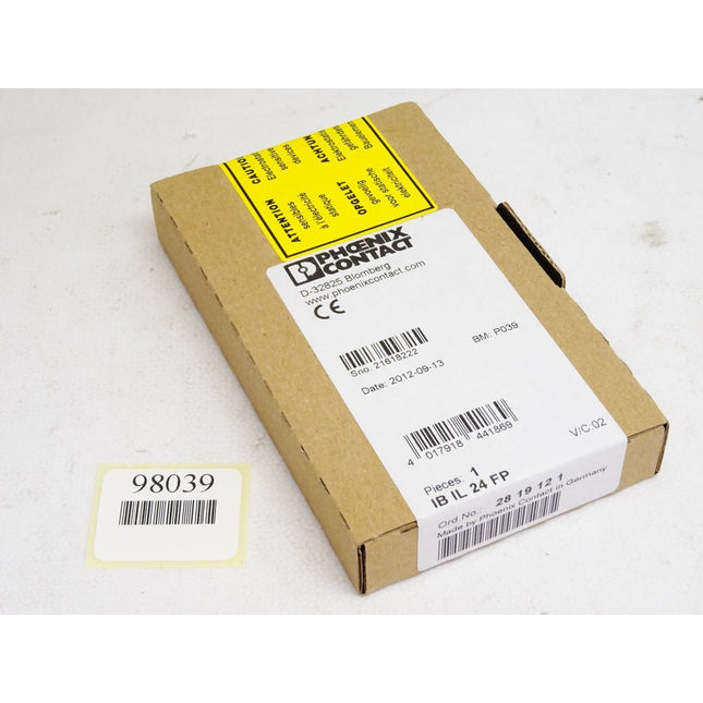 Phoenix Contact 2819121 IB IL 24 FP / Neu OVP - Maranos.de