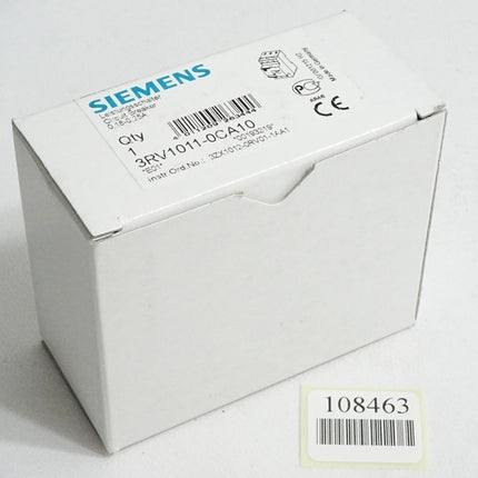 Siemens Leistungsschalter 3RV1011-0CA10 / Neu OVP - Maranos.de